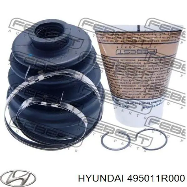 Привод передний правый Hyundai/Kia 495011R000 цена, от 160.12 USD
