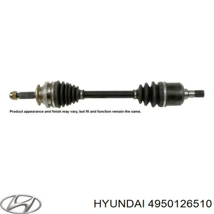 4950126510 Hyundai/Kia полуось (привод передняя левая)