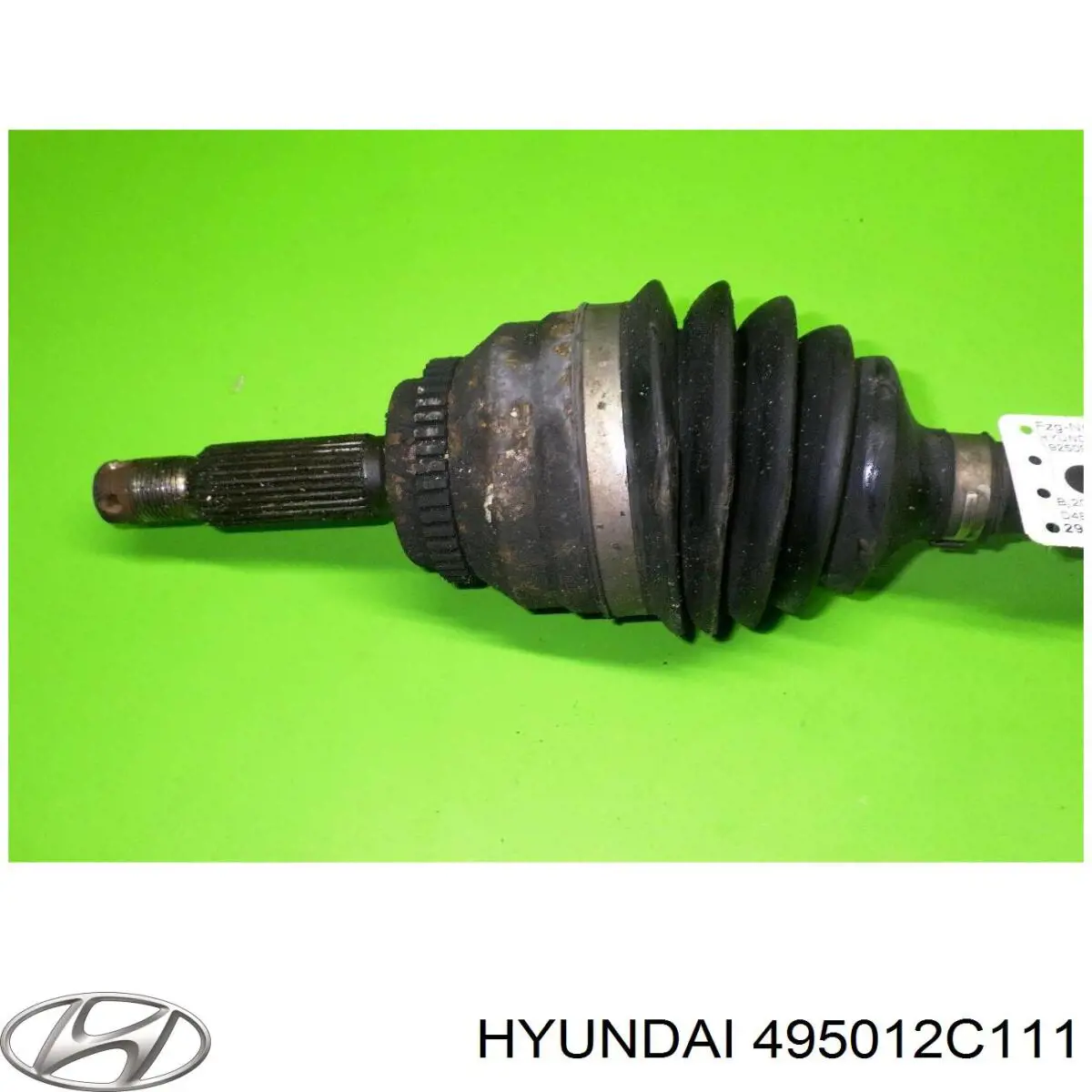 495012C110 Hyundai/Kia Полуось передняя левая