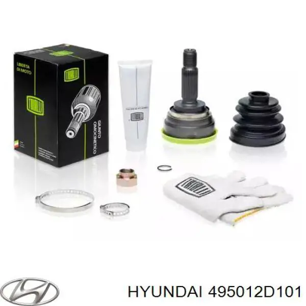 ШРУС наружный передний 495012D101 Hyundai/Kia