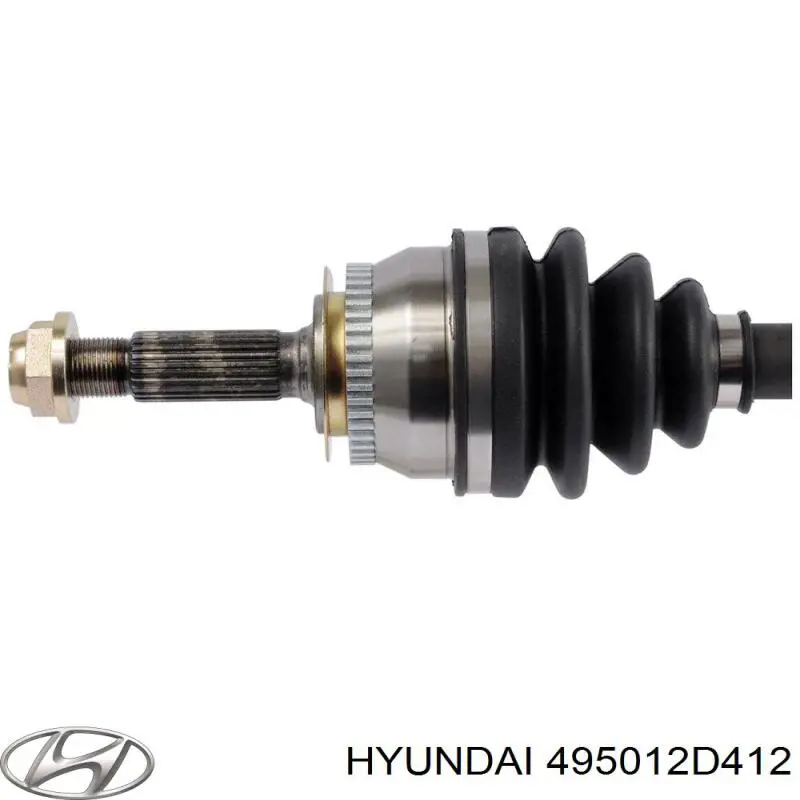 Привод передний левый Hyundai/Kia 495012D412 цена, от 142.49 USD