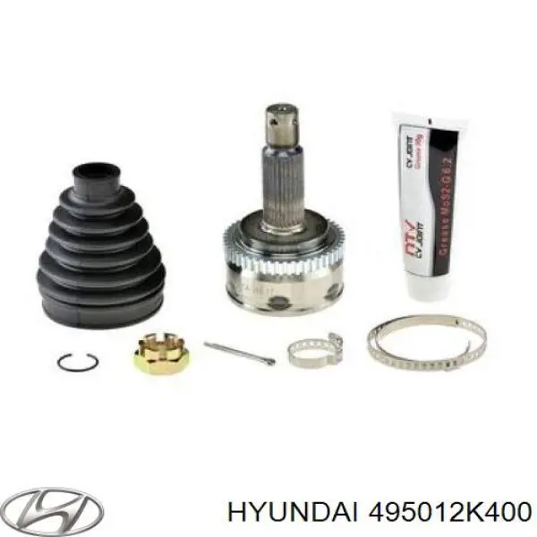 495012K400 Hyundai/Kia junta homocinética externa dianteira