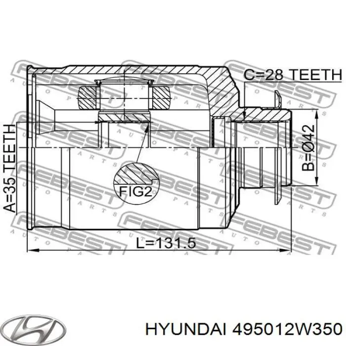 Привод передний правый GSP 224479 цена, от 155.77 USD