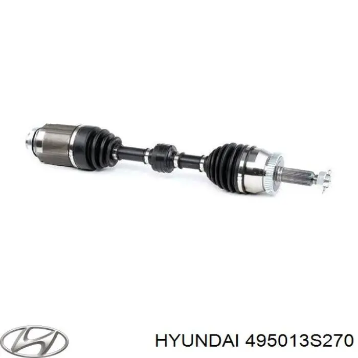 495013S270 Hyundai/Kia Полуось передняя, правая