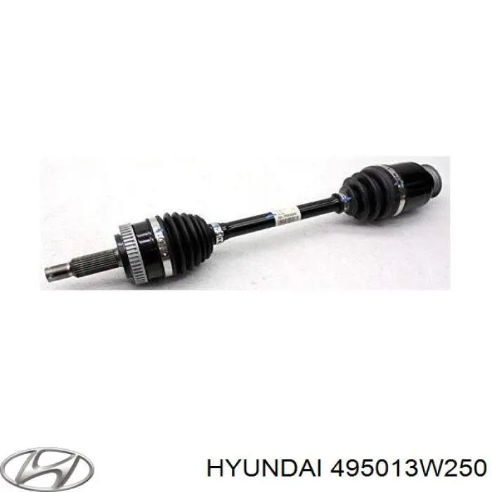 495013W250 Hyundai/Kia Полуось передняя, правая