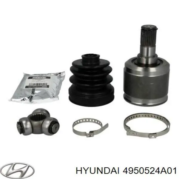 Шарнир угловых скоростей внутренний передний Hyundai/Kia 4950524A01 цена, от 28.01 USD