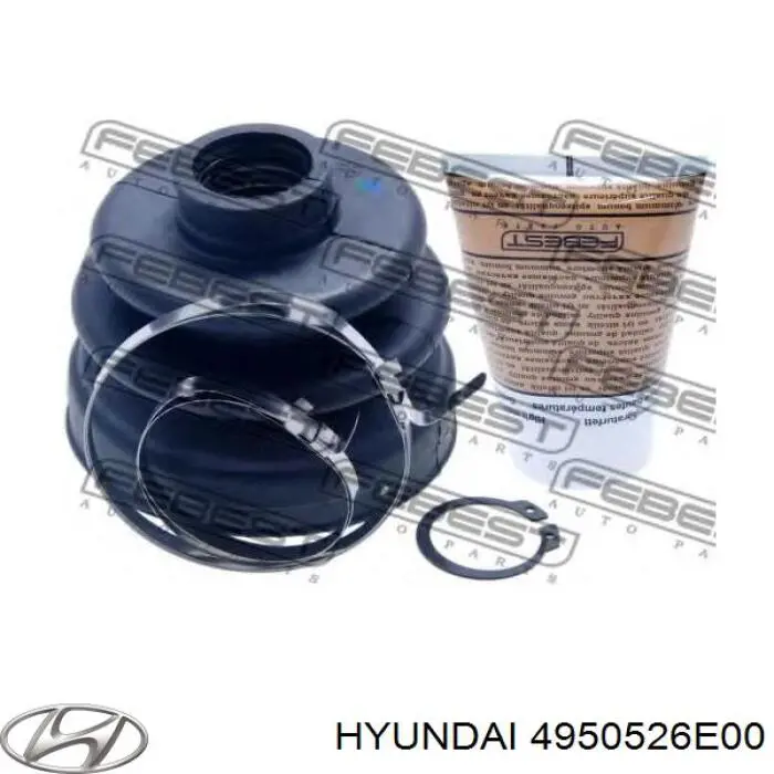 4950526E00 Hyundai/Kia шрус внутренний передний левый