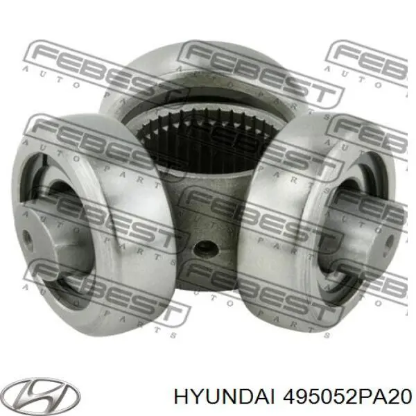 ШРУС внутренний передний левый Hyundai/Kia 495052PA20