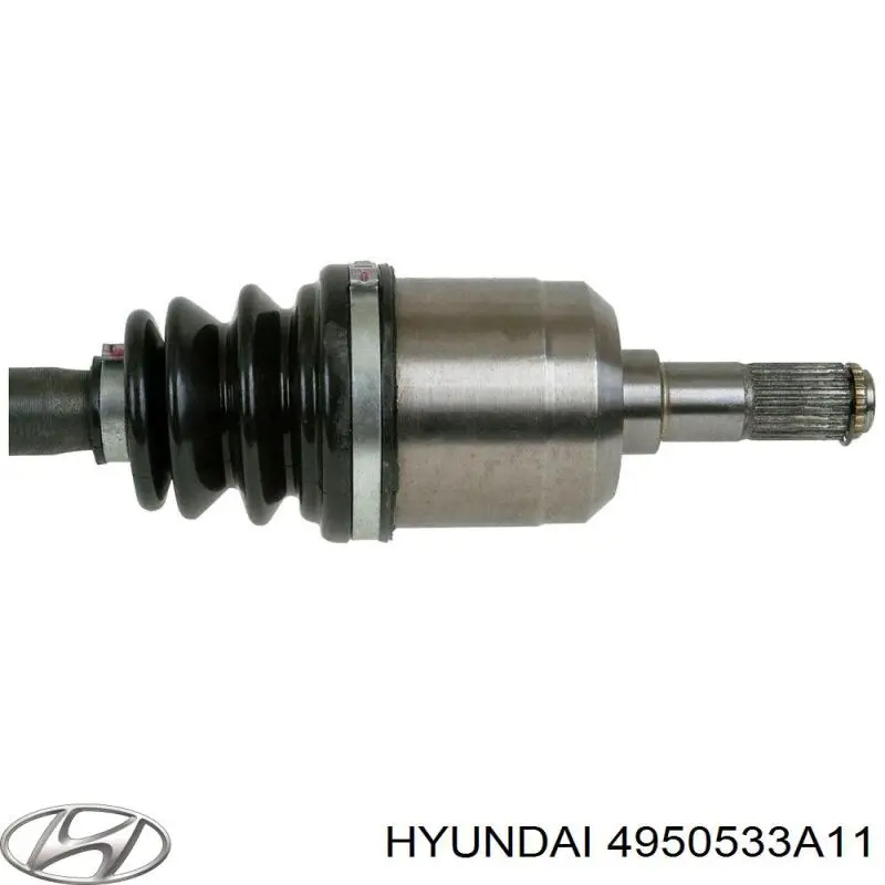 Шарнир угловых скоростей передний левый Hyundai/Kia 4950533A11 цена, от 240.72 USD