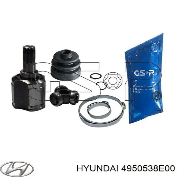 4950538E00 Hyundai/Kia шрус внутренний передний
