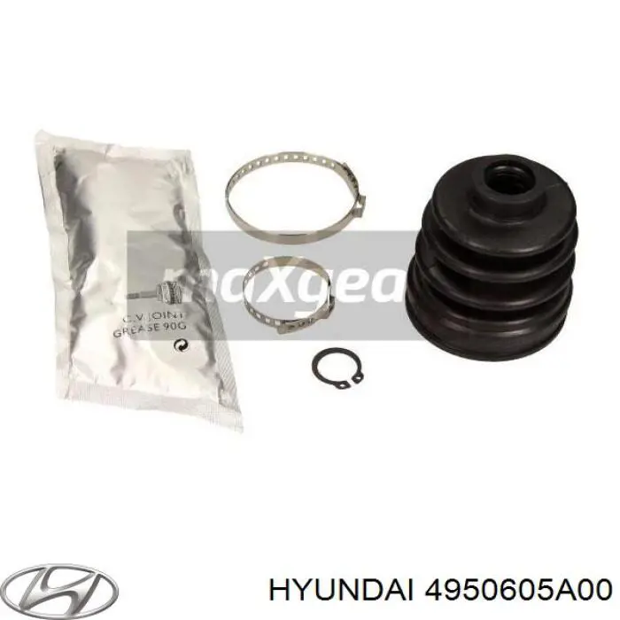 Пыльник шарнира угловых скоростей внутренний передний Hyundai/Kia 4950605A00 цена, от 13.17 USD
