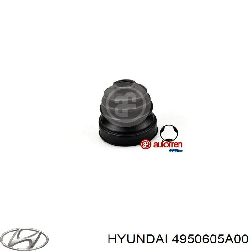 Купить 4950605A00 Hyundai/Kia Пыльник гранаты внутренний, передней полуоси