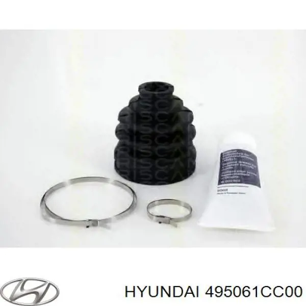 Купить 495061CC00 Hyundai/Kia Пыльник гранаты внутренний, передней полуоси