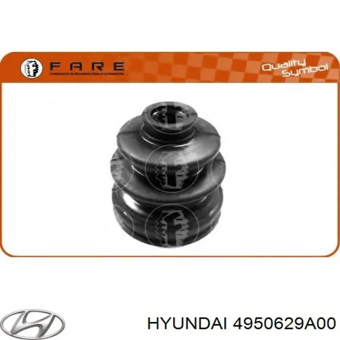 Купить 4950629A00 Hyundai/Kia Пыльник гранаты наружный, передний