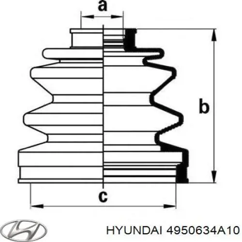  4950634A10 Hyundai/Kia