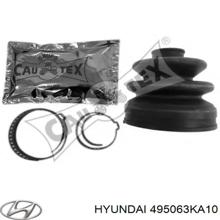 495063KA10 Hyundai/Kia пыльник шруса передней полуоси внутренний