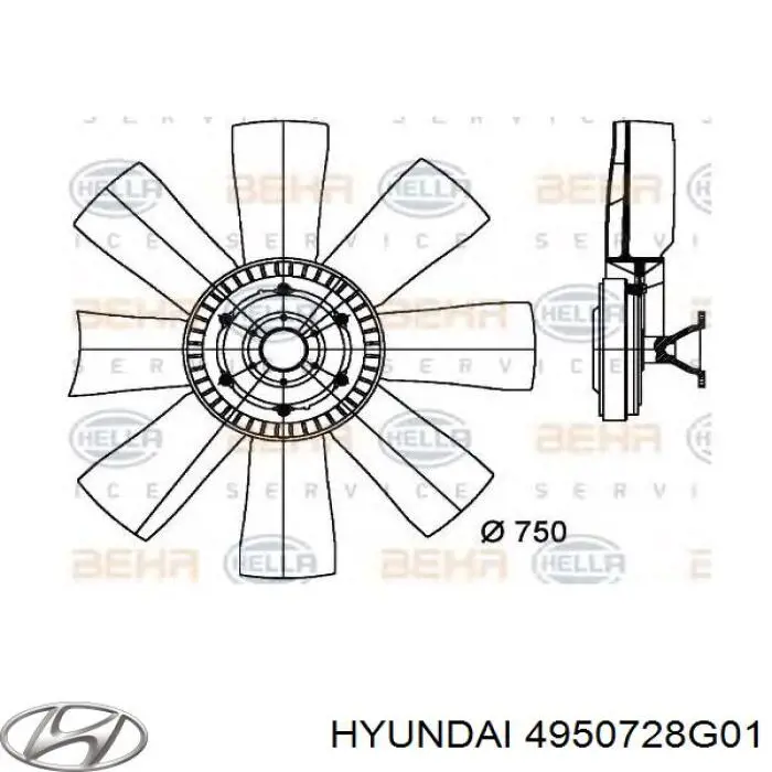 ШРУС наружный передний 4950728G01 Hyundai/Kia