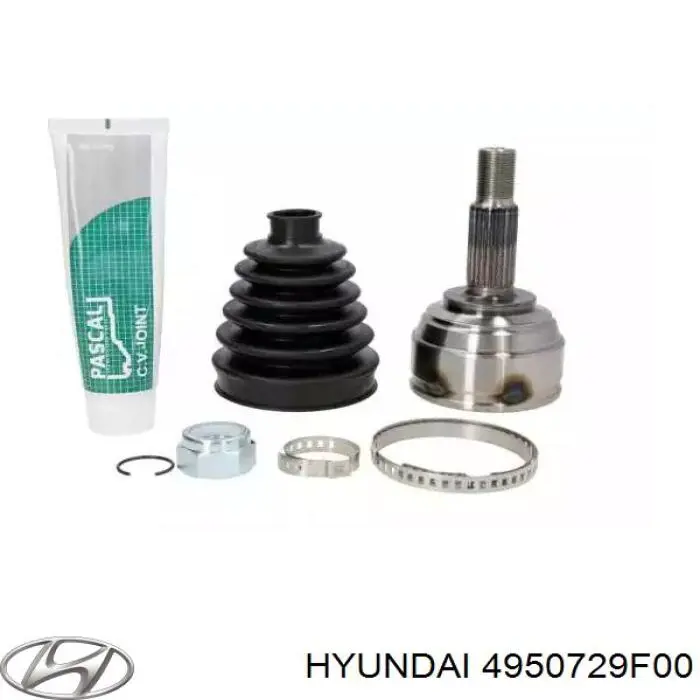Купить 4950729F00 Hyundai/Kia Внешняя граната
