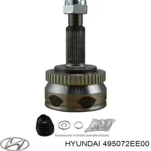 ШРУС наружный передний, левый Hyundai/Kia 495072EE00 цена, от 25.52 USD