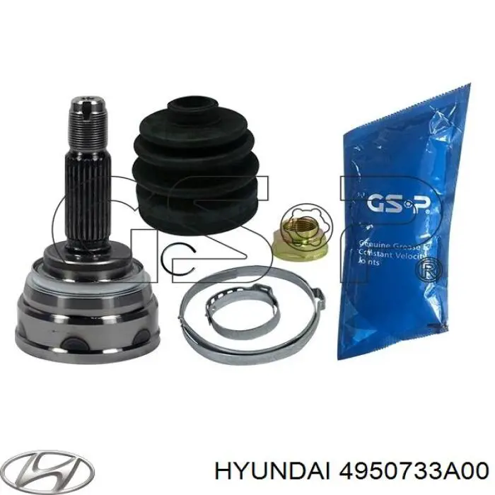 4950733A00 Hyundai/Kia шрус наружный передний