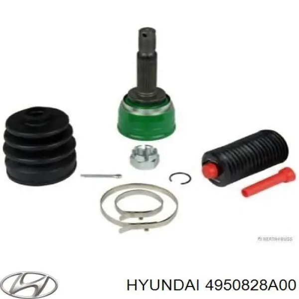4950828A00 Hyundai/Kia шрус наружный передний