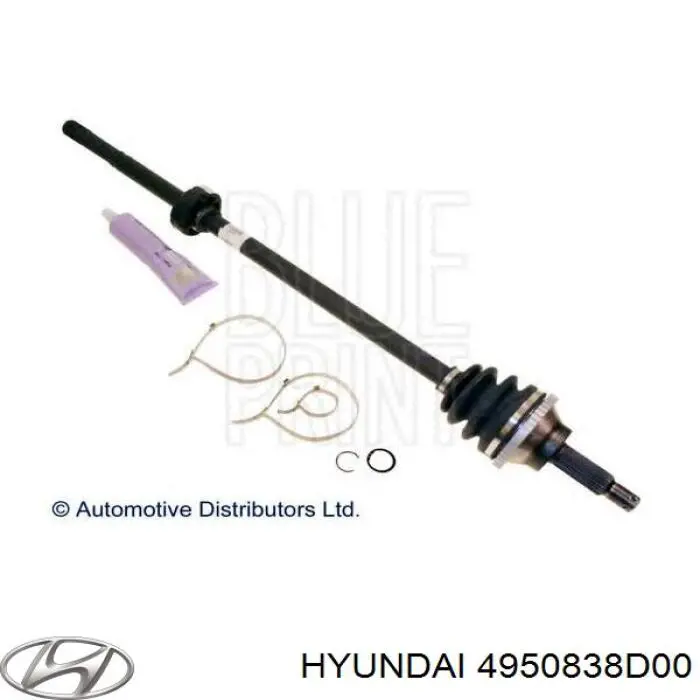 Правая полуось 4950838D00 Hyundai/Kia