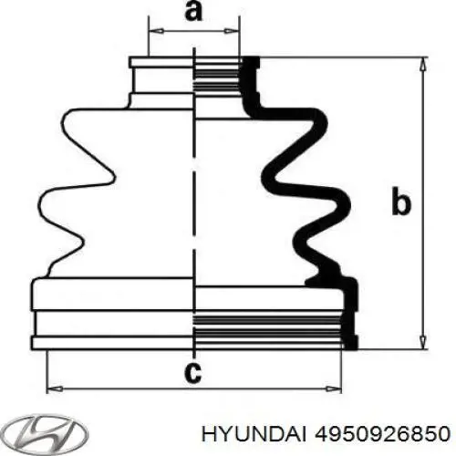 4950926850 Hyundai/Kia 