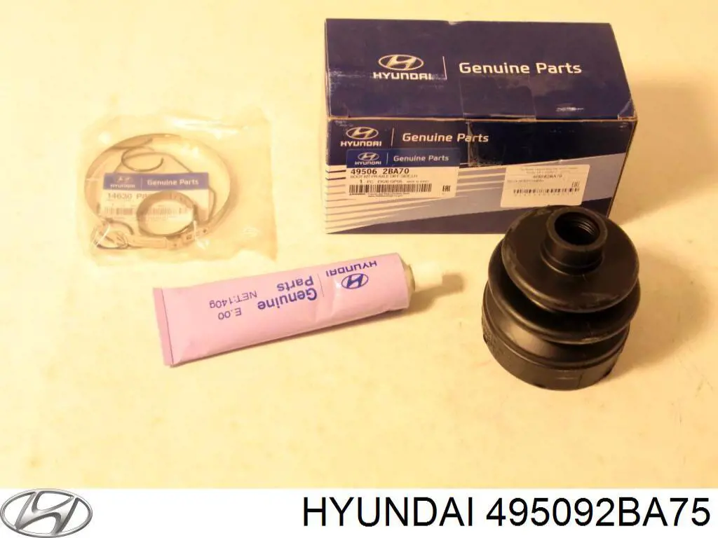 495092BA75 Hyundai/Kia пыльники шрусов передней полуоси, комплект