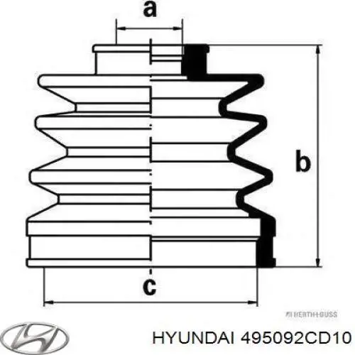 495092CD10 Hyundai/Kia 