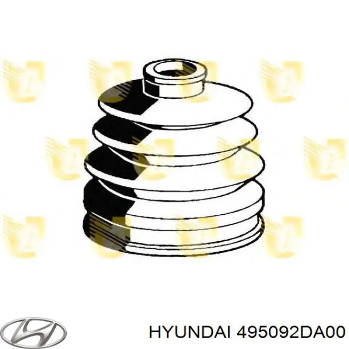 Пыльник ШРУСа передней полуоси наружный Hyundai/Kia 495092DA00
