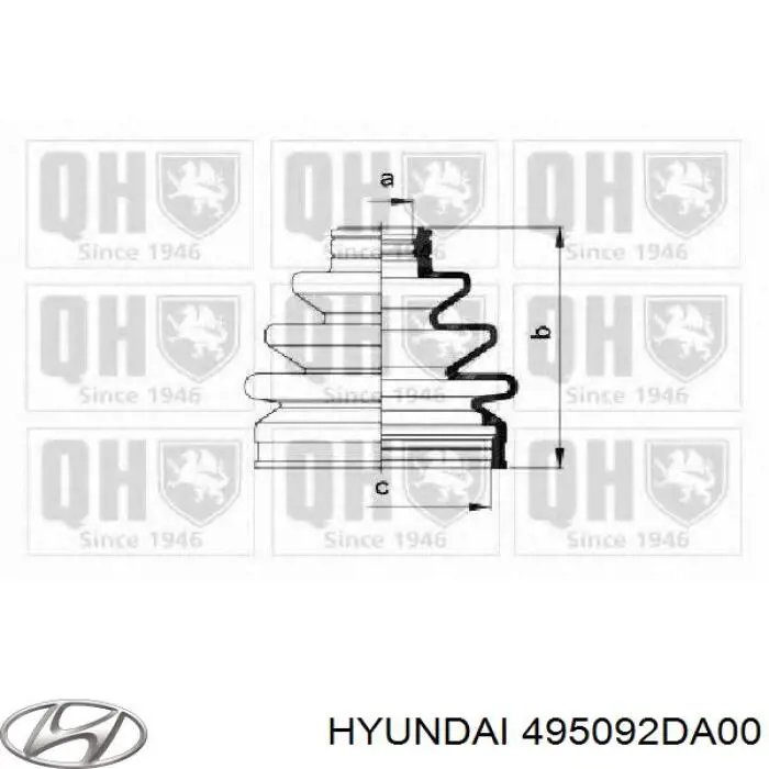 Чехол шруса Hyundai/Kia 495092DA00 цена, от 6.49 USD