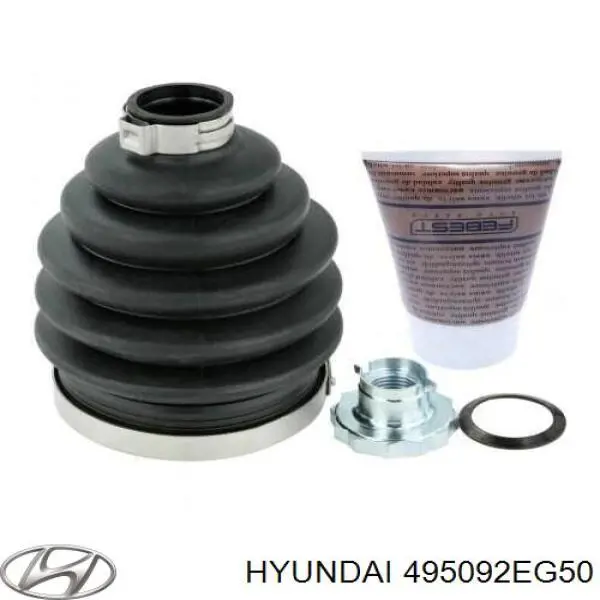495092EG50 Hyundai/Kia пыльник шруса передней полуоси наружный