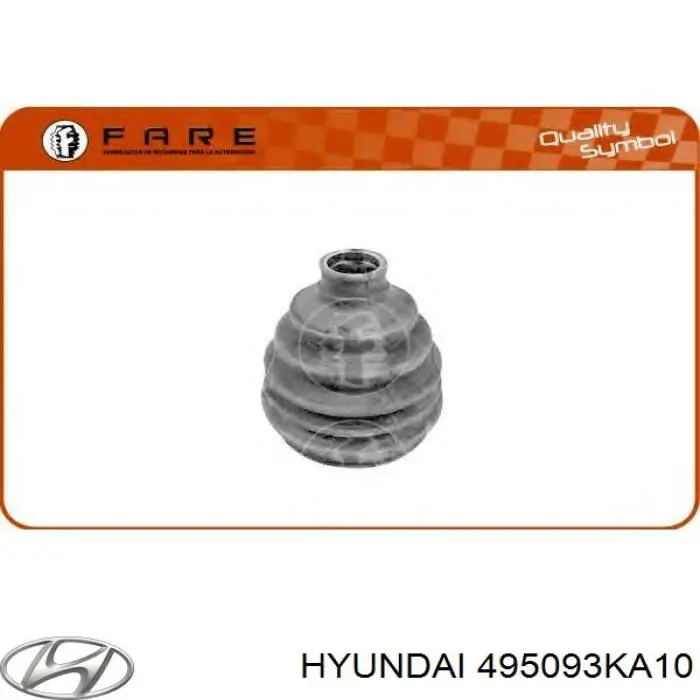 495093KA10 Hyundai/Kia Пыльник шарнира привода