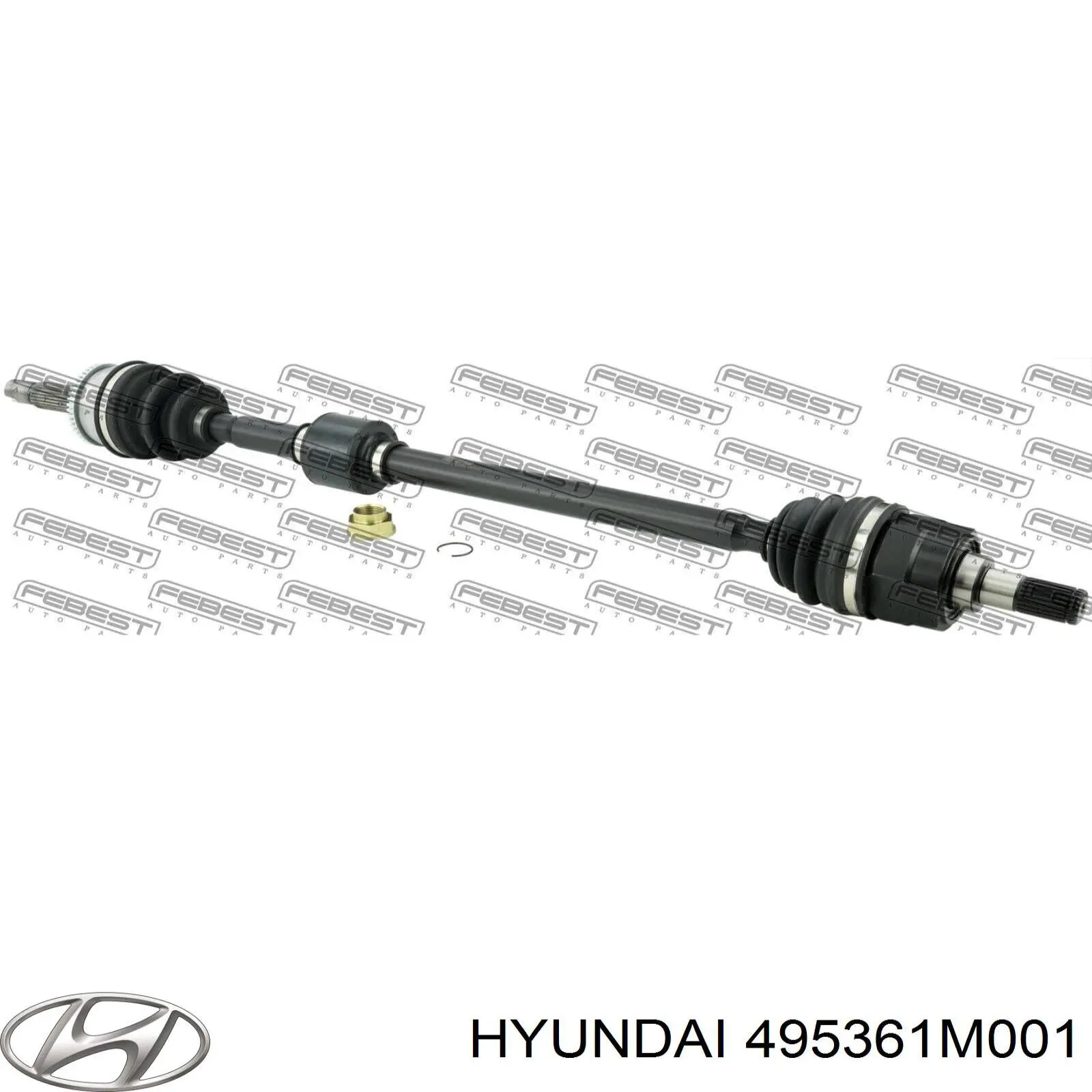 Шарнир угловых скоростей передний левый Hart 470820 цена, от 32.20 USD