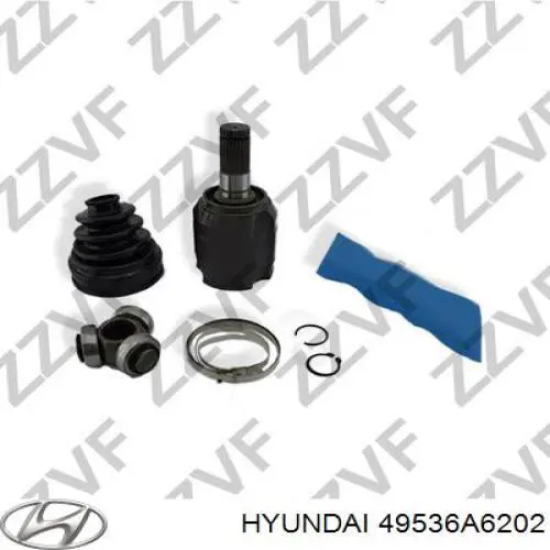 49536A6202 Hyundai/Kia Граната внутренняя передняя левая