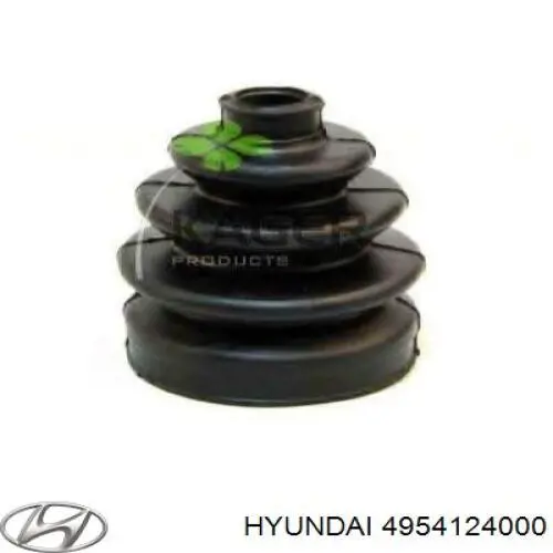 Купить 4954124000 Hyundai/Kia Пыльник гранаты наружный, передний