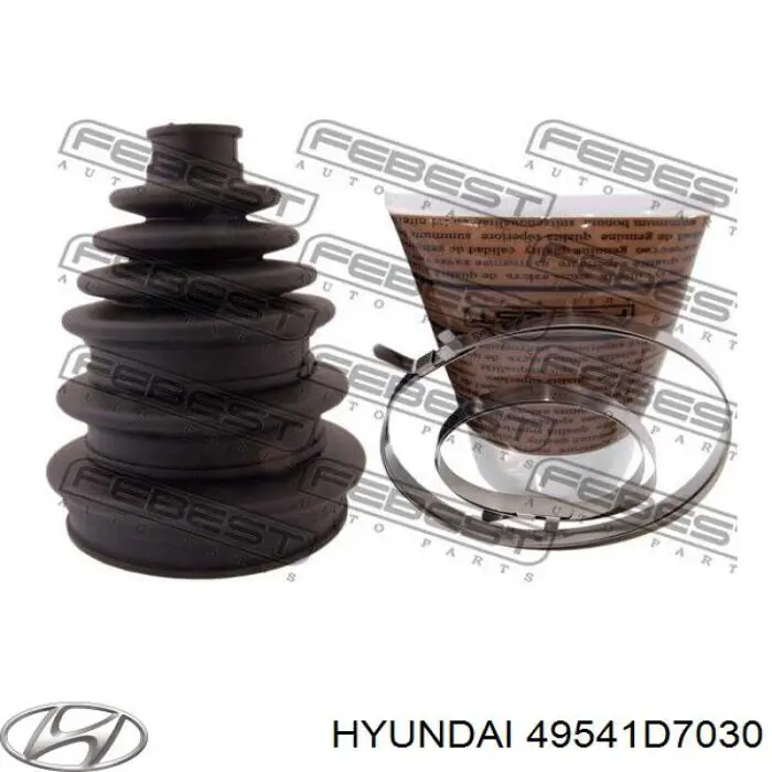 49541D7030 Hyundai/Kia Пыльник шарнира привода