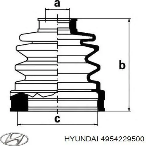  4954229500 Hyundai/Kia