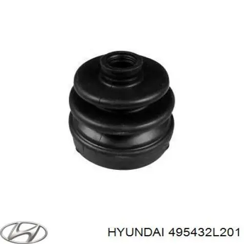 Купить 495432L201 Hyundai/Kia Пыльник гранаты внутренний, передней полуоси