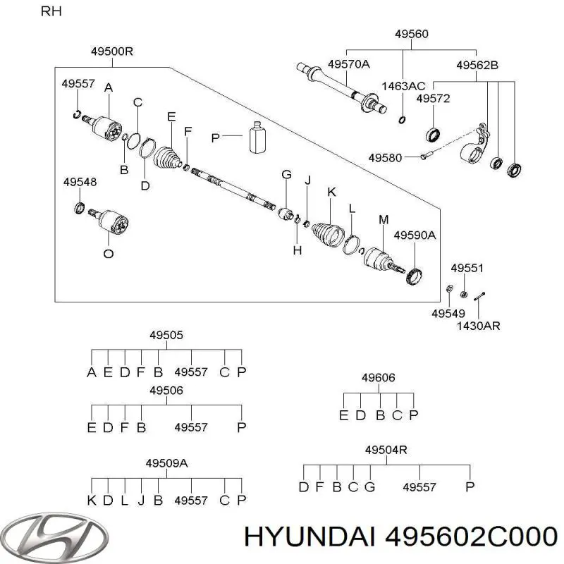 495602C000 Hyundai/Kia 