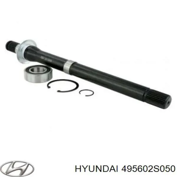 495602S050 Hyundai/Kia вал привода полуоси промежуточный