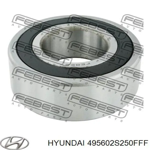 495602S250FFF Hyundai/Kia вал привода полуоси промежуточный