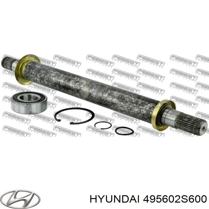 495602S600 Hyundai/Kia Приводной вал промежуточный