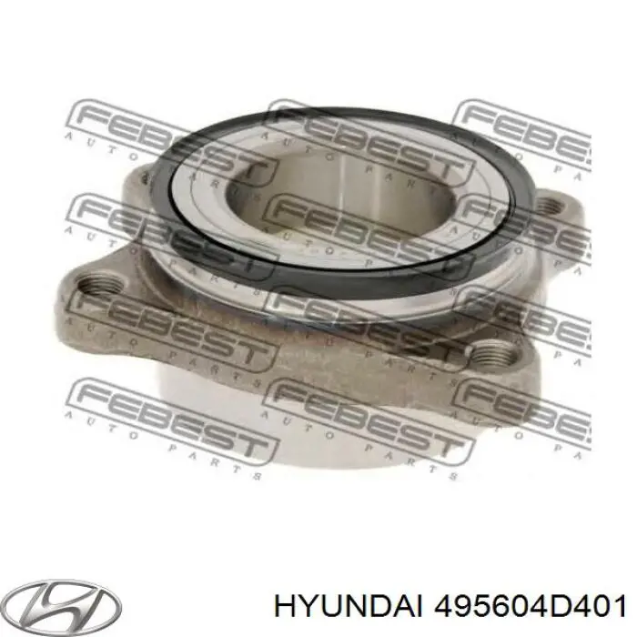 495604D401 Hyundai/Kia Полуось передняя, правая