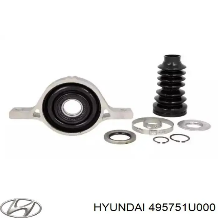 Подвесной подшипник карданного вала Hyundai/Kia 495751U000