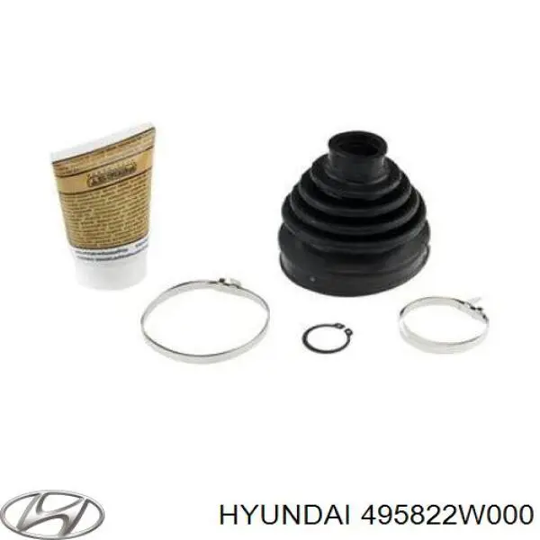 ШРУС внутренний передний левый Hyundai/Kia 495822W000