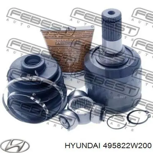 495822W200 Hyundai/Kia Граната внутренняя передняя левая