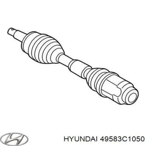 49583C1050 Hyundai/Kia Пыльник гранаты внутренний, правый