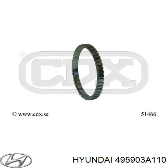 Купить NZAHY502 NTY Кольцо АБС (ABS)
