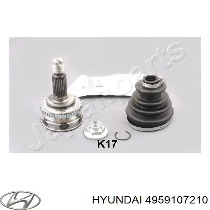 ШРУС наружный передний 4959107210 Hyundai/Kia